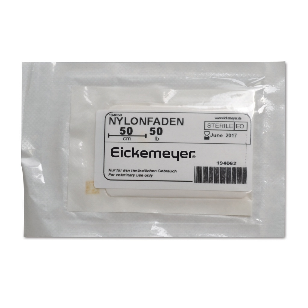 nylon-draad 50lb, lengte 500 mm, steriel verpakt (voor 194050) 