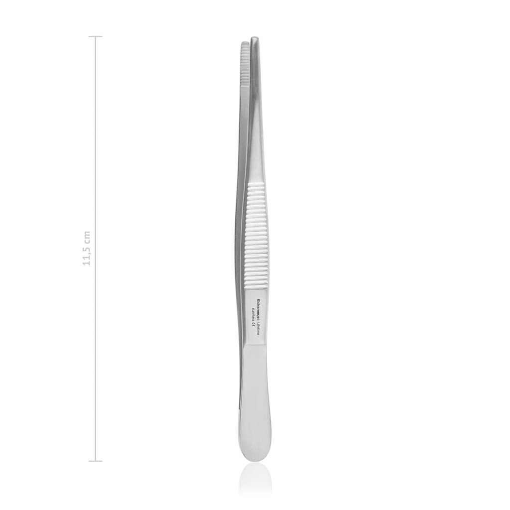 [132411] pincet standaard, anatomisch, 11,5 cm  