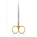 Metzenbaum prepareerschaar 11.5 cm, gebogen (TC)