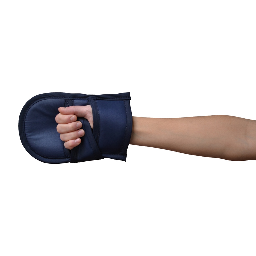 röntgen-handschoen, klein, klittebandsluiting, Pb 0,5 mm, blauw, paar, breedte 14 cm, lengte 20 cm