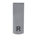 röntgen-clip L- en R, te gebruiken op cassettes, kunststof 