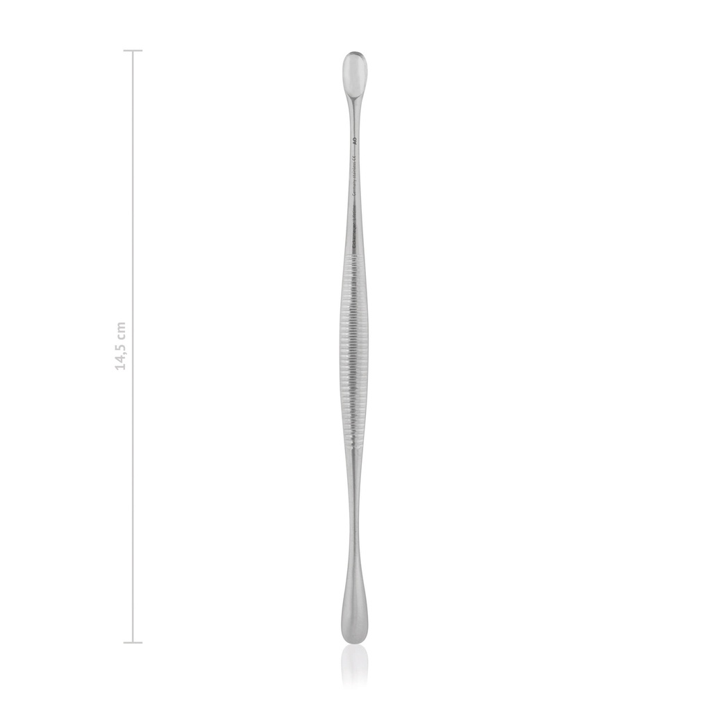 [165714] scherpe lepel Volkmann, 14 cm, dubbel  