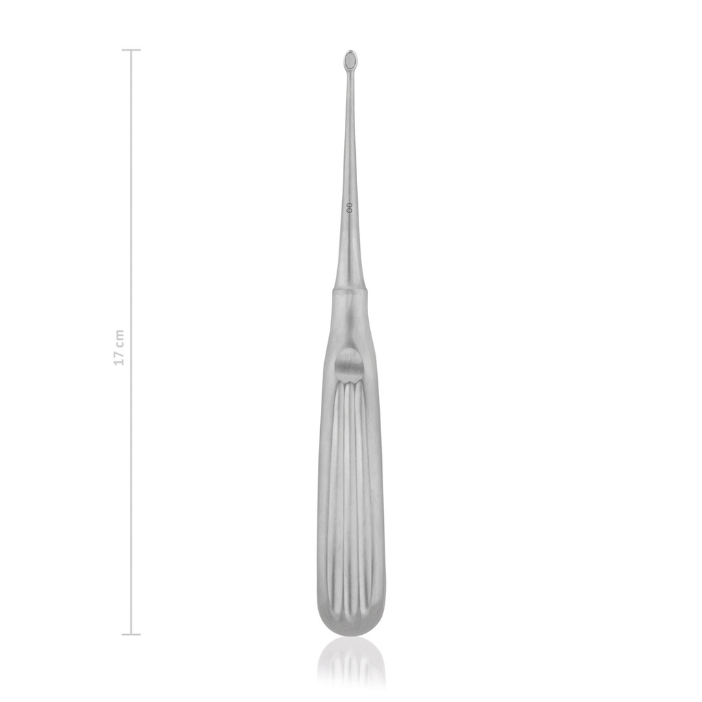[165100] Scherpe lepel Volkmann, nr. 00, breedte 5 mm