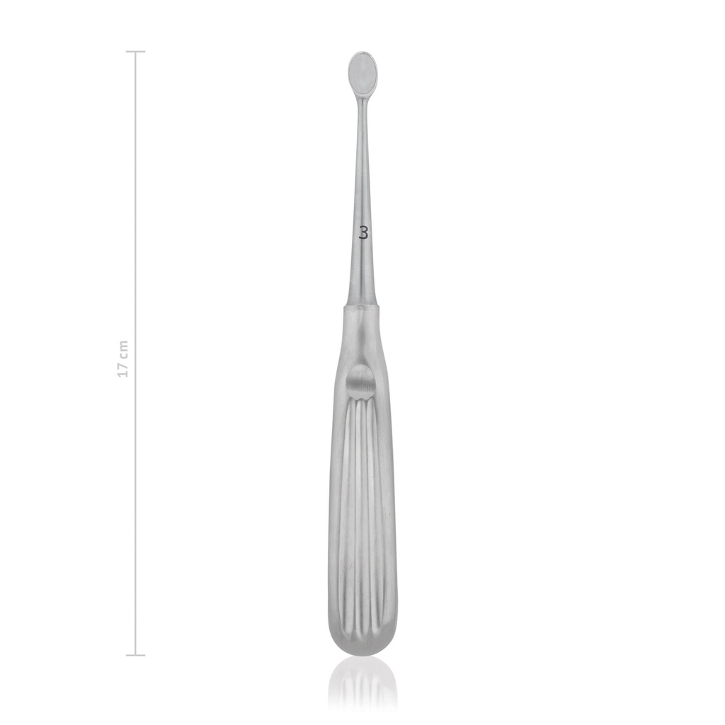 [165203] Scherpe lepel Volkmann, nr. 3, breedte 9 mm