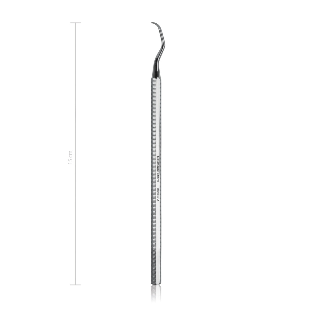 wervel-instr. scherpe haak, 15 cm  