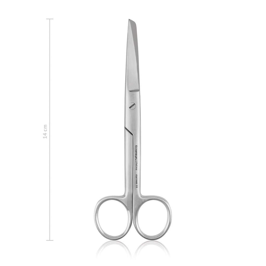 [970214] Schaar chirurgisch economy recht 14 cm,sp/st