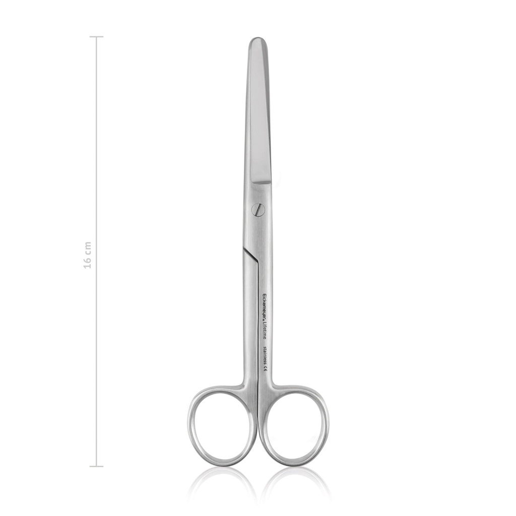 [970016] Schaar chirurgisch economy recht 16 cm, st/st