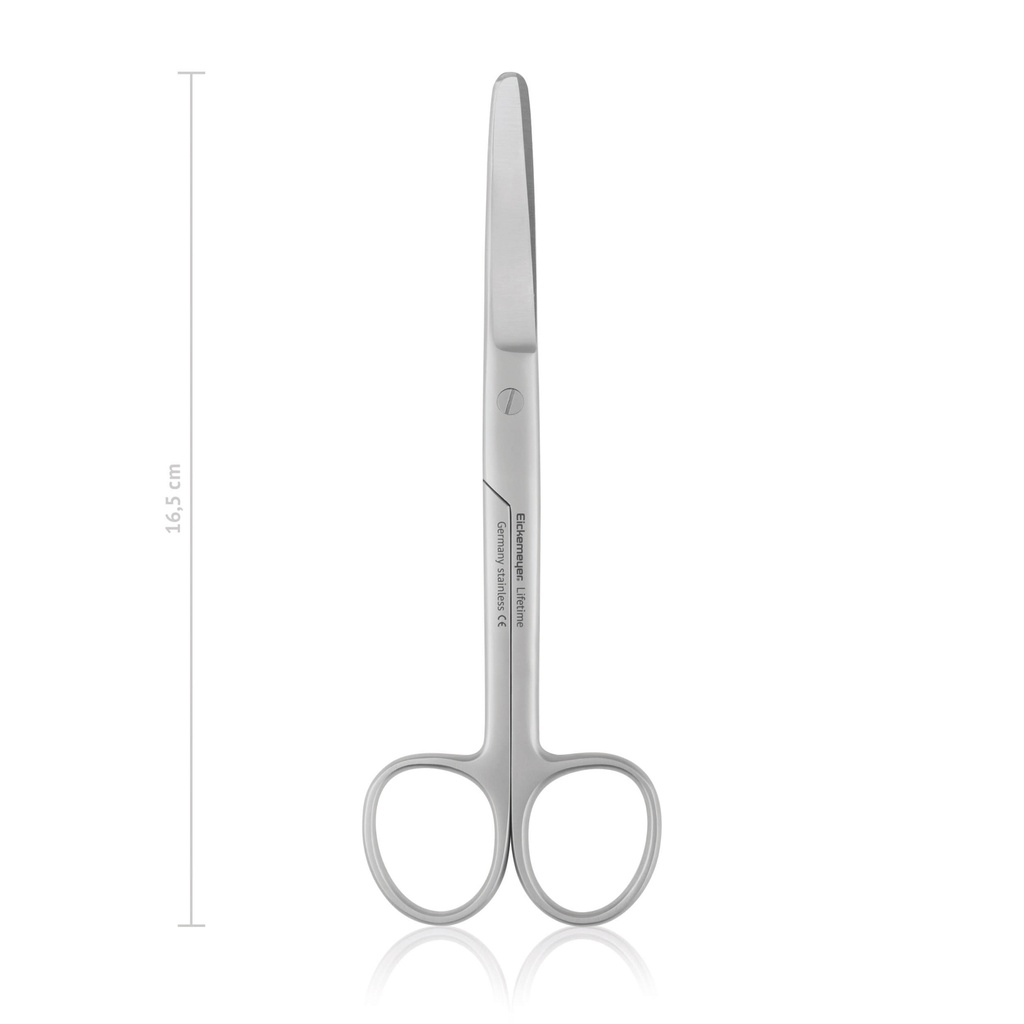 [114116] Schaar chirurgisch gebogen 16,5 cm, st/st
