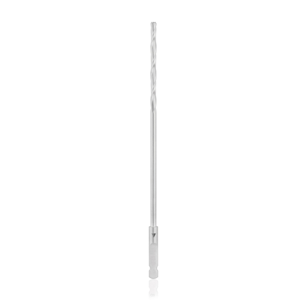 [185786] Spiraalboor Ø4.0 x 120mm, gecanuleegd, 1.5mm, AO benadering 