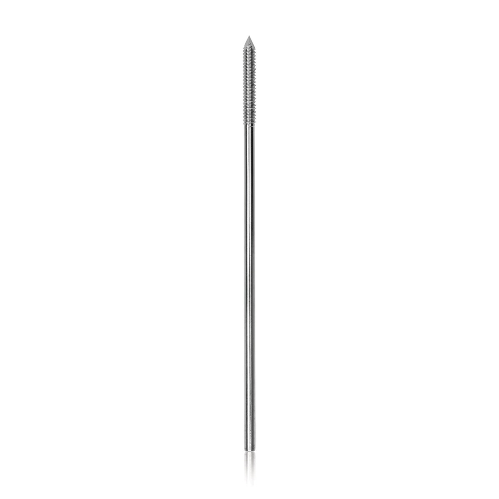 [180595] Steinmann-pen D= 3mm, schroefdraad op kop "Interface" 