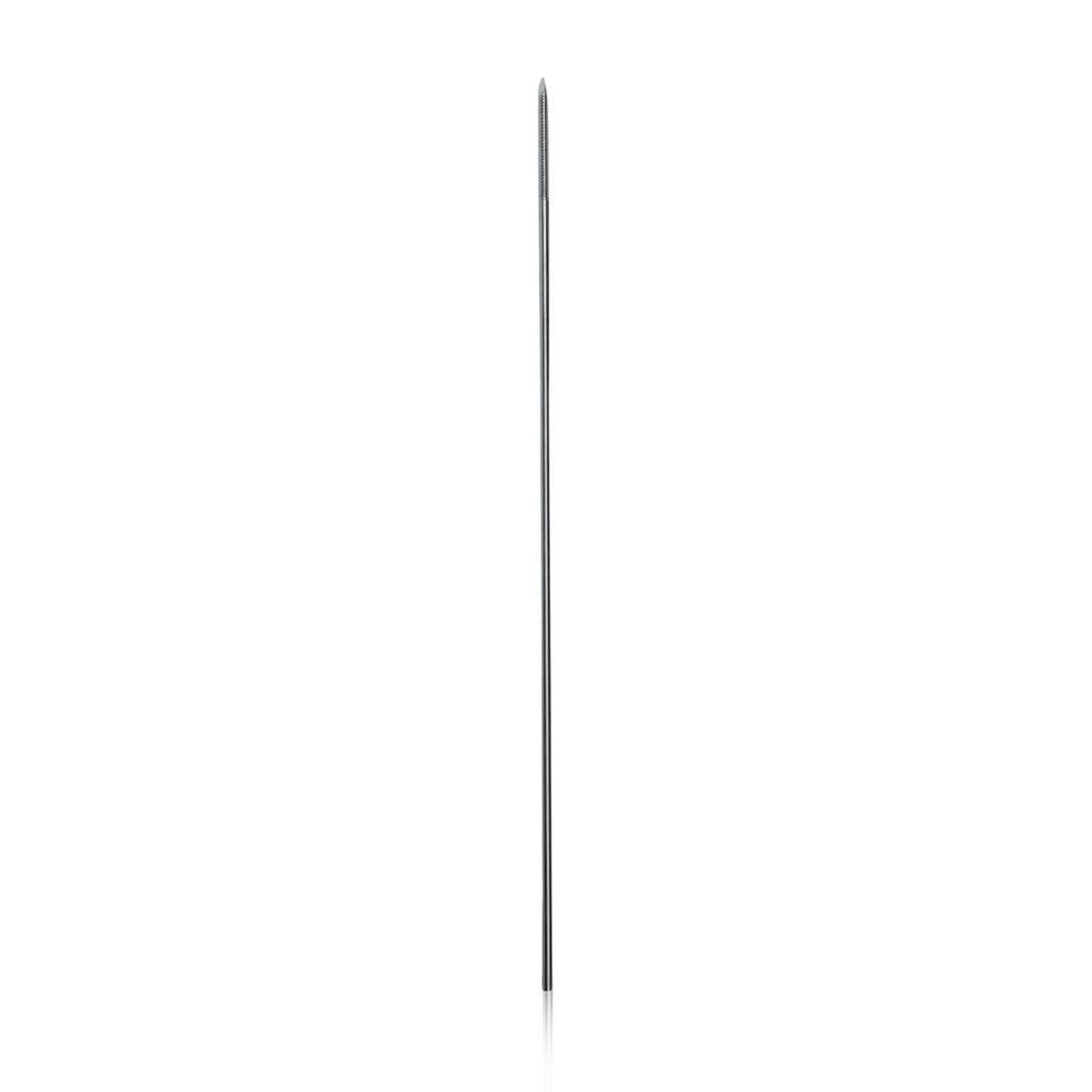 [180530] Steinmann-pen d = 3,0 mm, trocartpunt met schroefdraad