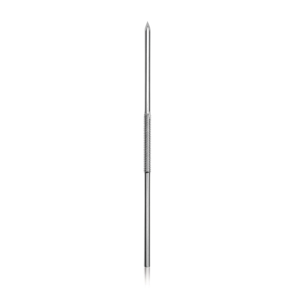 Steinmann-pen d = 3,2 mm, met opgezet schroefdraad in het midden