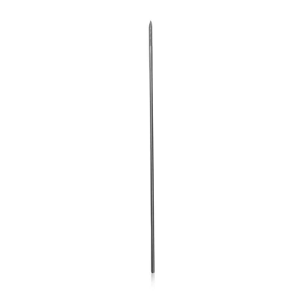 Steinmann-pen, d = 4,0 mm, 25 cm, trocartpunt met schroefdraad 