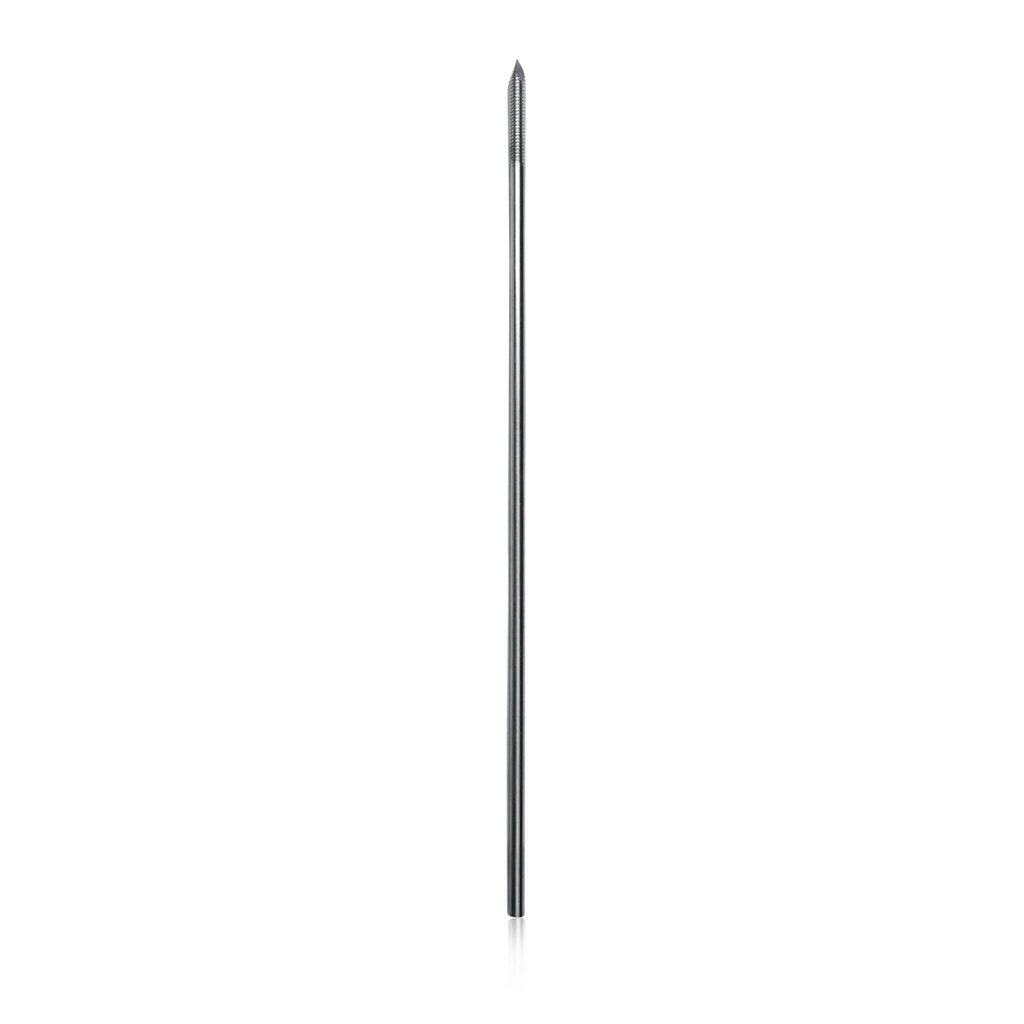 Steinmann-pen, d = 6,5 mm, 31 cm, trocartpunt met schroefdraad 