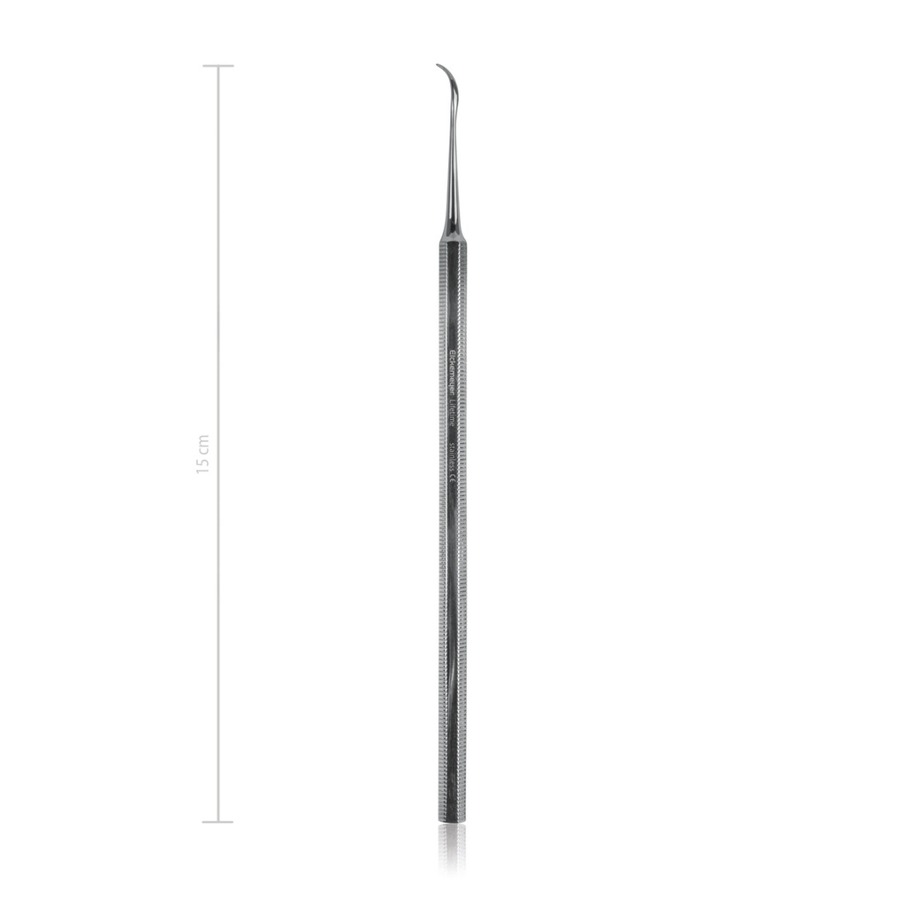 wervel-instr. stompe haak naar Kasa, 15 cm 