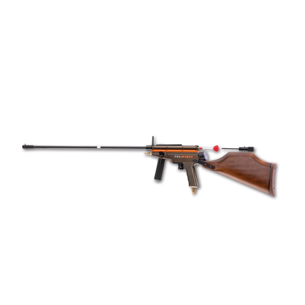 Tele- Injectiegeweer Vario 5V.S met schacht met directe injectiespuit (bereik 50 m tot 60 m )
