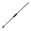 Telinject blaaspijp-set, lengte 1 m.