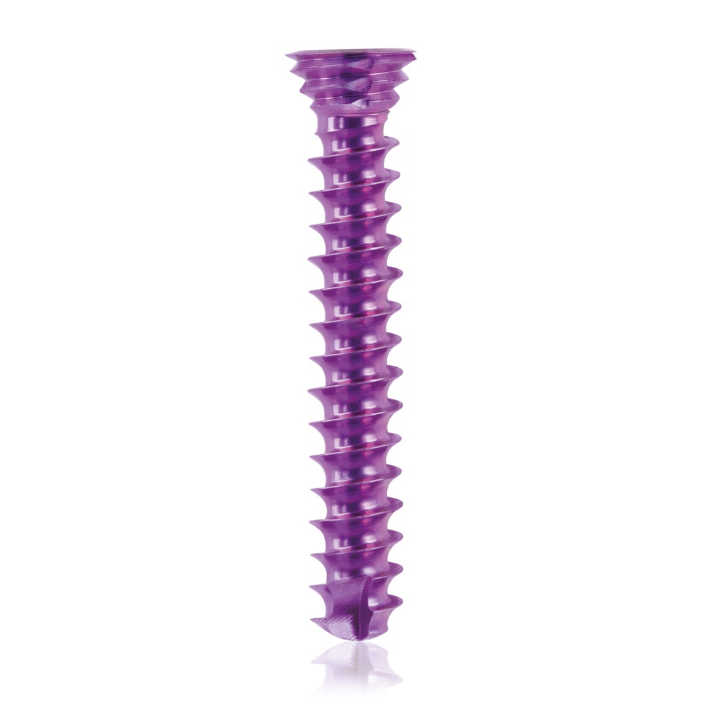 [185576] Zelftappende titanium lockingschroef Ø3.5mm, lengte = 22mm