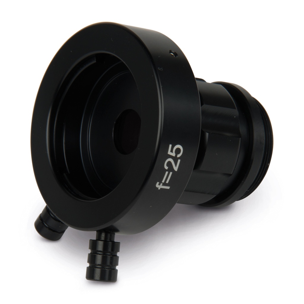 TV-Focus-adapter, met C-Mount-schroefdraad, brandpuntsafstand = 25 mm