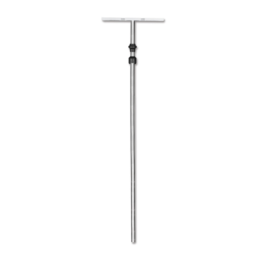 Universele endoscoophouder, van plexiglas, in hoogte verstelbaar geschikt voor endoscopiewagen 306150,