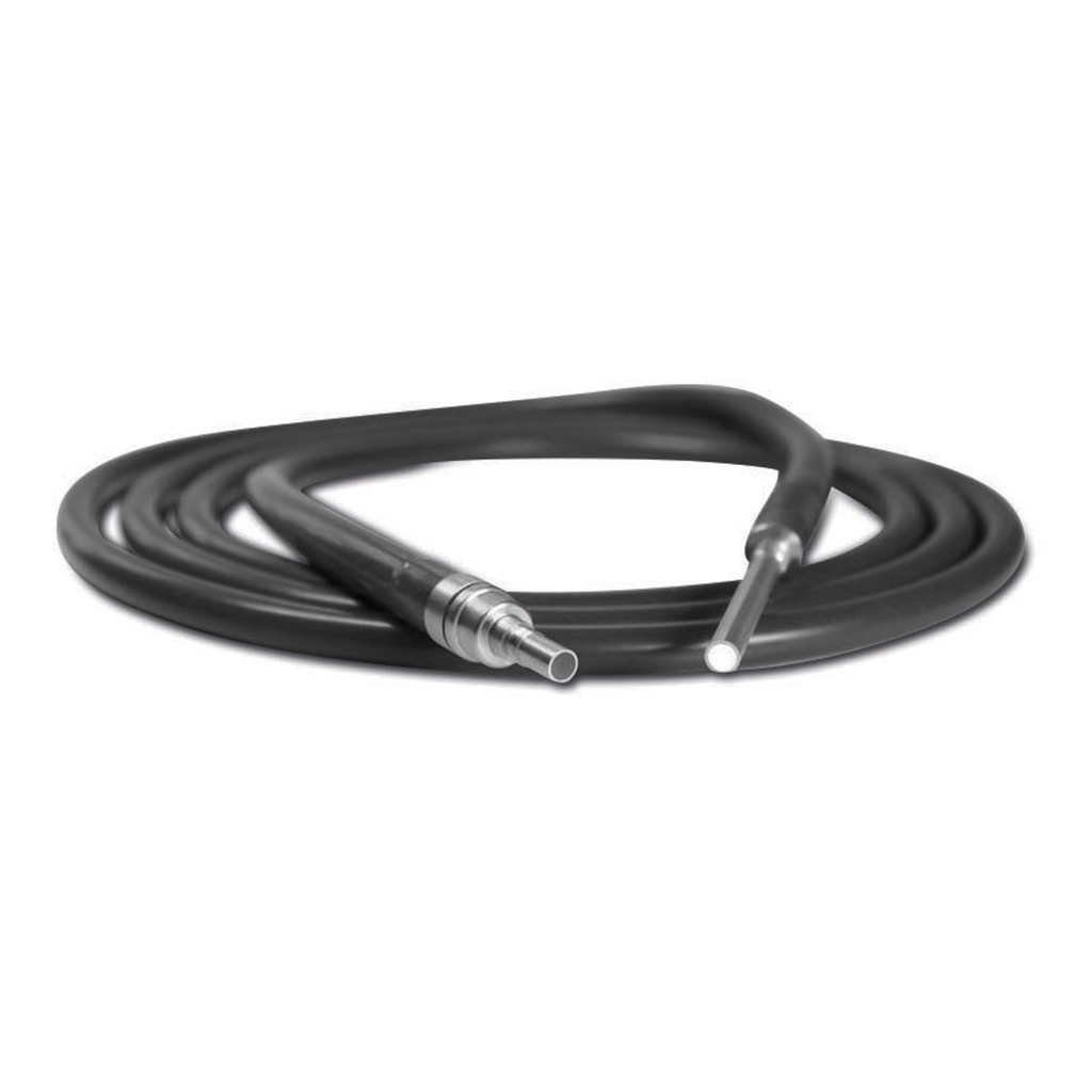 Lichtkabel, universeel, voor Xenon lichtbronnen, Ø = 4,9 mm, L = 180 cm, grijs, diverse adapters beschikbaar