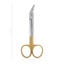 draadschaar, 12 cm, TC, voor zacht draad 