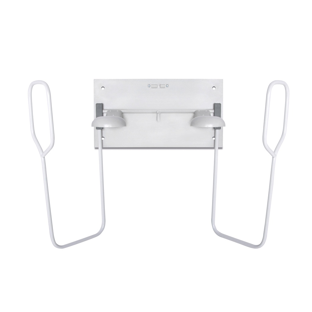 Wandhanger voor Röntgenschorten voor een schort en handschoenen 