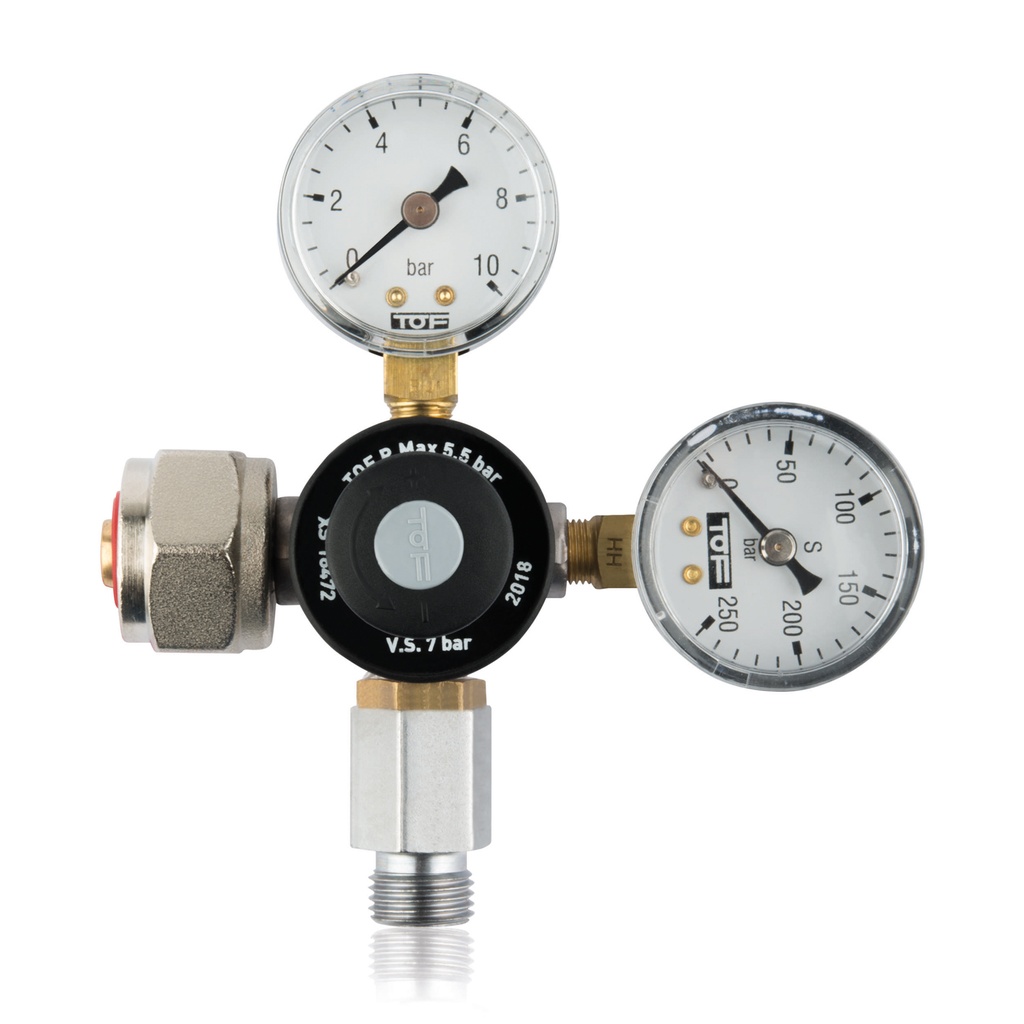 Drukregelaar voor CO₂-insufflator