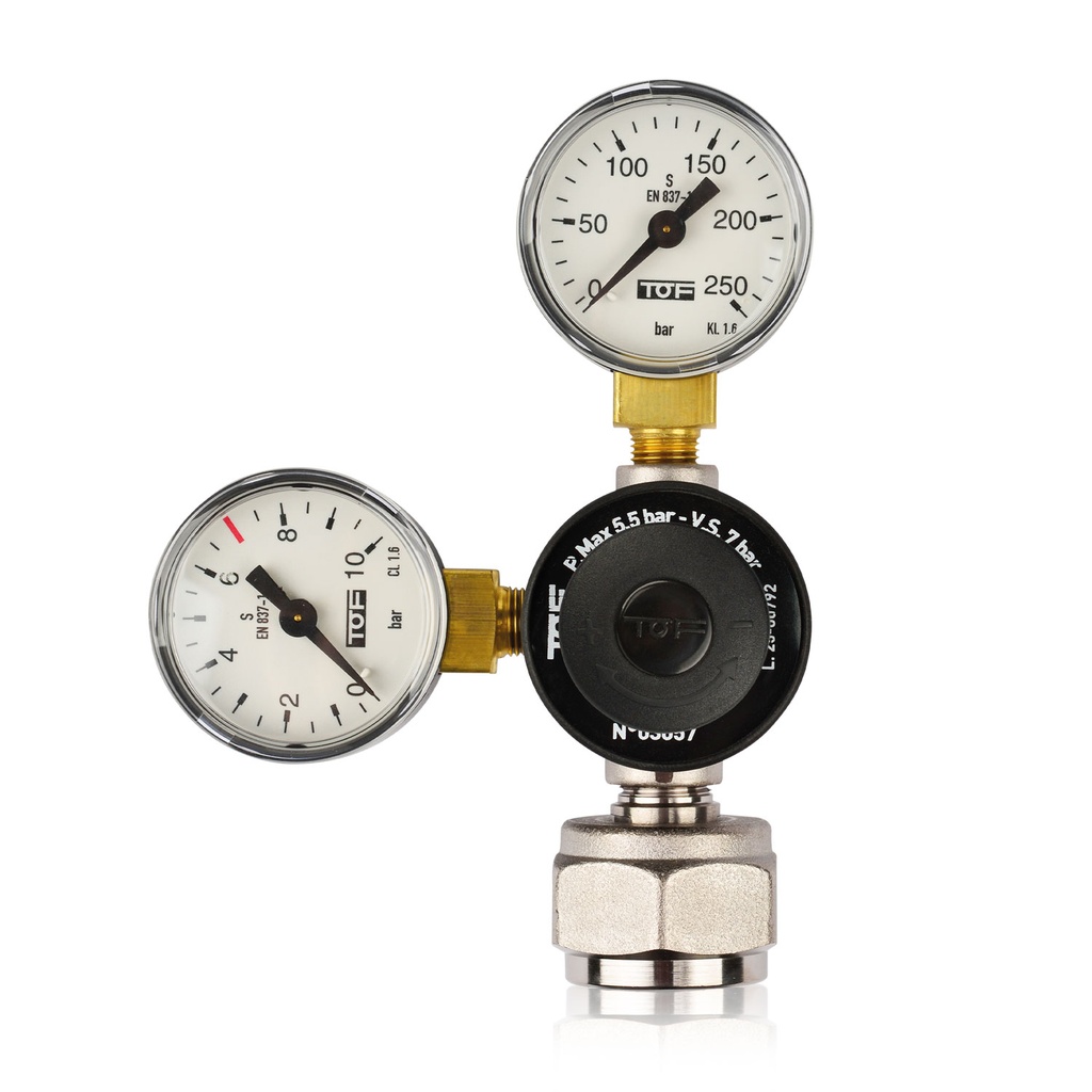 Drukregelaar voor CO₂-insufflator