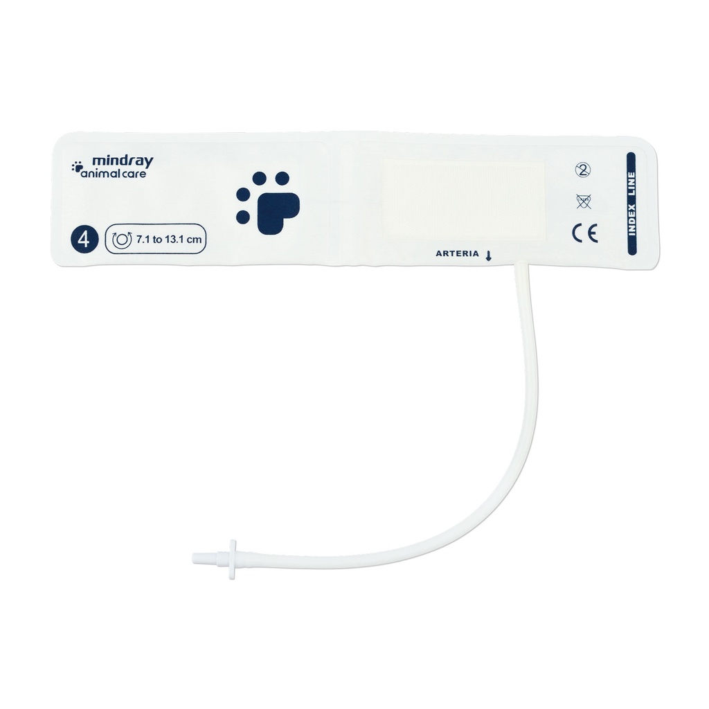[E32181011] Bloeddrukmanchet, maat 4: 7 -13 cm, voor alle LifeVet en Mindray monitoren