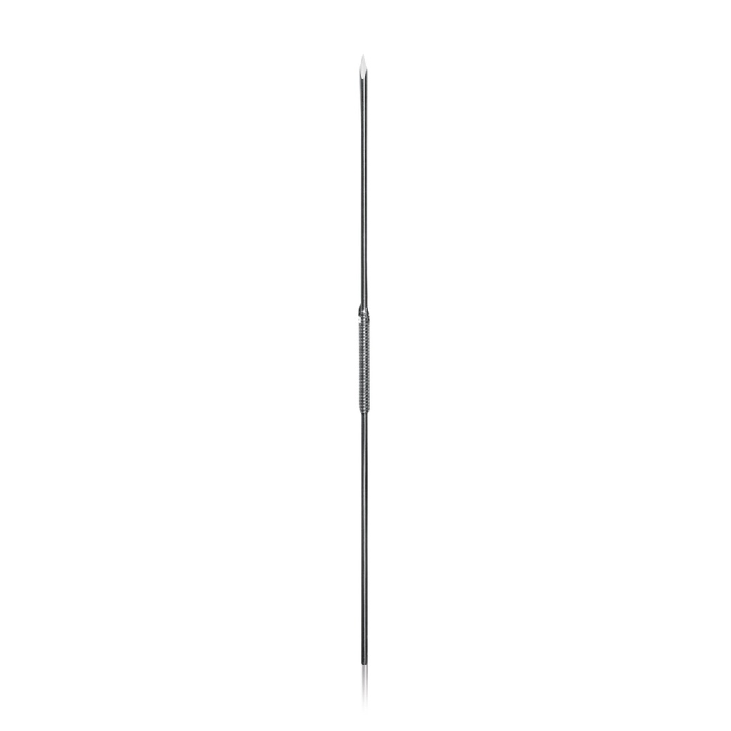 [180582] Steinmann-pen d = 1,5 mm, met opgezet schroefdraad in het midden