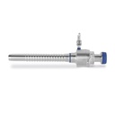 Trocar, Ø = 11 mm, L = 10,1 cm, trocarhuls met draad en insufflatie-aansluiting