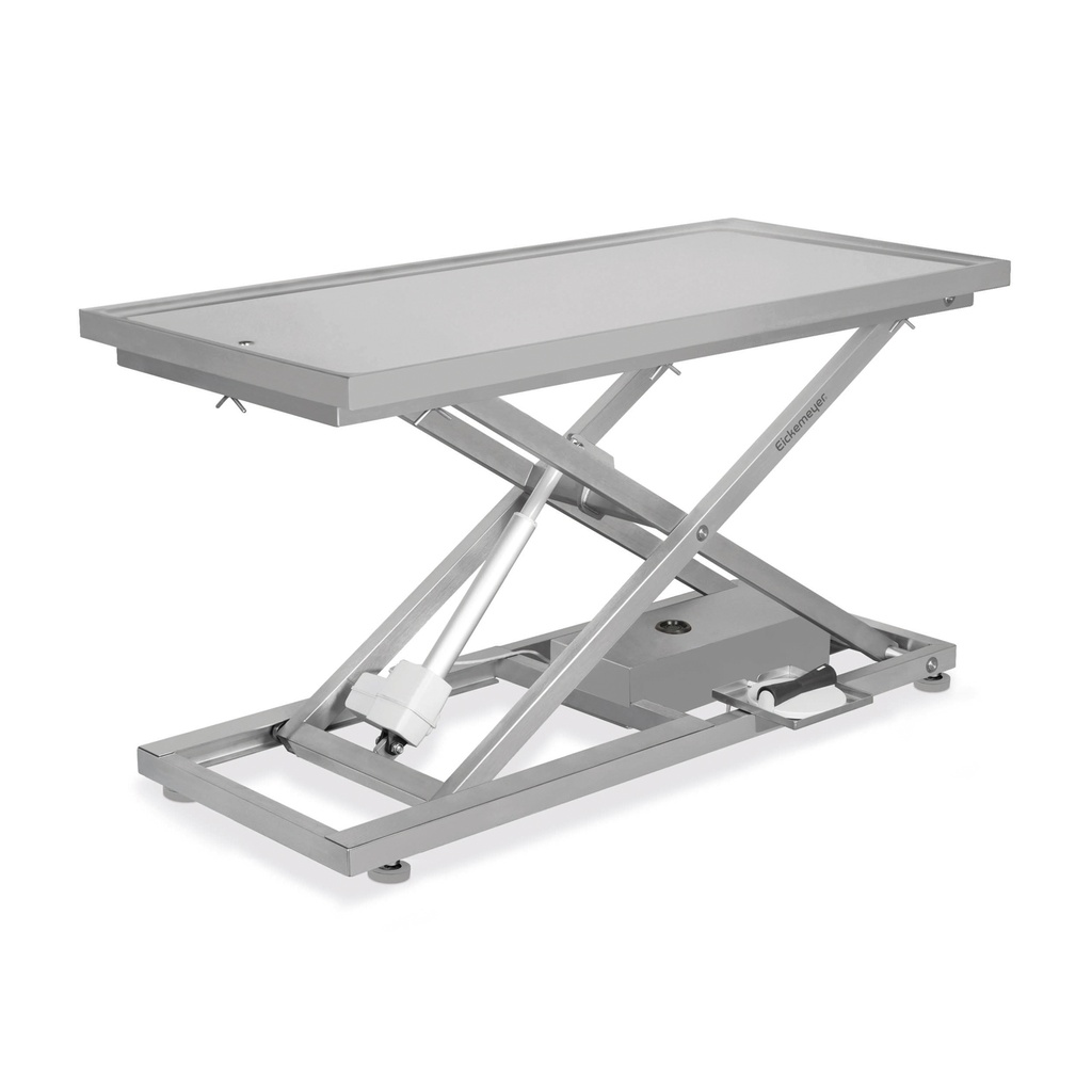 [6042000024] Schaartafel II RVS (Roestvrij staal, zonder accu, zonder accu en wielen, zonder elektrische kanteloptie, zonder ingebouwde weegschaal, Zonder dentaal extensieblad)