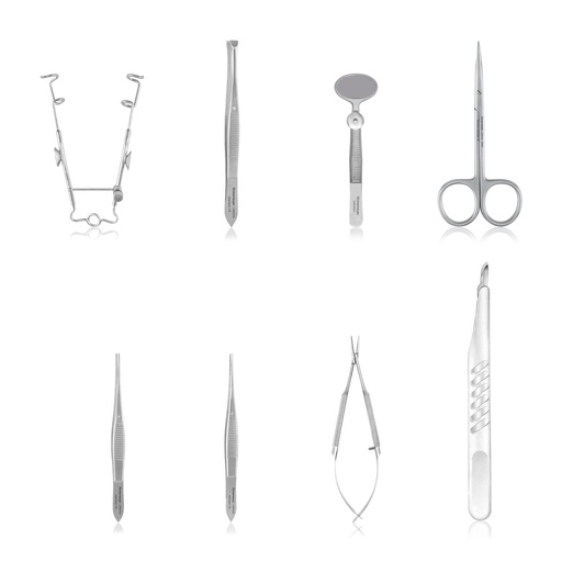 [171210] Kit Ophthalmic, mini instrument set