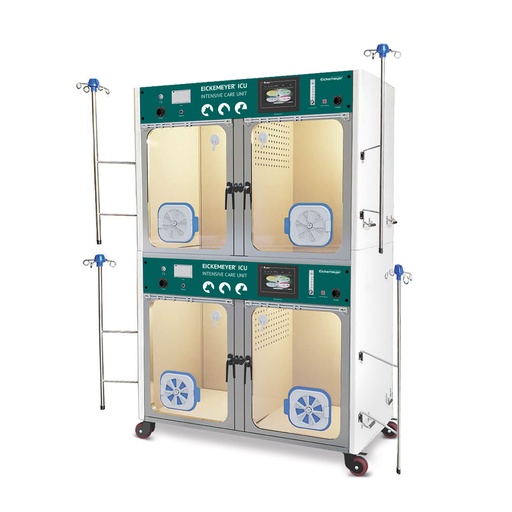 [219050] Eickemeyer ICU – intensive care-unit voor kleine dieren (met 2 besturingseenheden, 2 niveaus)
