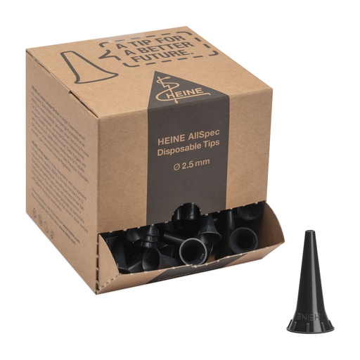 [302587] HEINE® AllSpec wegwerptips, Ø 2,5 mm, bulkverpakking van 250 stuks B-000.11.153