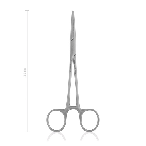 [141616] arterieklem Crile, 16 cm, recht  