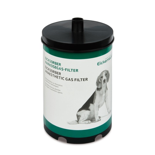 [213488] narcosegasfilter Eickemeyer met 2 mtr. afvoerslang
