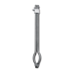 [211137] Neusklem voor paarden, 37 cm, licht metaal
