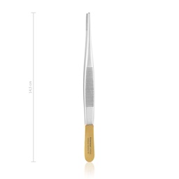 [130314] Anatomische pincet met TC 14,5 cm