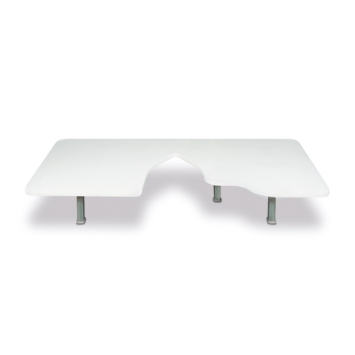 [303976] Polypropyleen cardiale echografietafel (PE500) 60 x 140 cm, H 19 cm