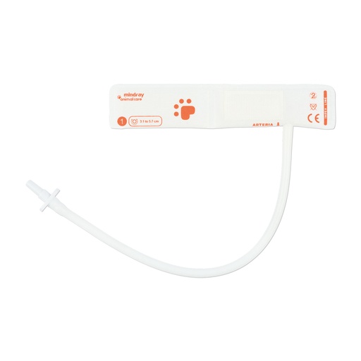 [E32181010] Bloeddrukmanchet, maat 1: 3 - 6 cm, voor alle LifeVet en Mindray monitoren